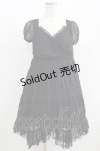 axes femme / イレヘムレースワンピース M ブラック H-25-08-19-037-AX-OP-NS-ZH