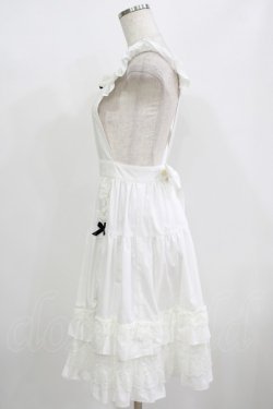 画像2: Innocent World / 大人になったアリスエプロン(ミディー丈) M オフ H-25-08-19-040-IW-OP-NS-ZH