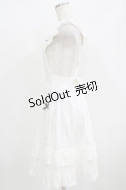 画像2: Innocent World / 大人になったアリスエプロン(ミディー丈) M オフ H-25-08-19-040-IW-OP-NS-ZH