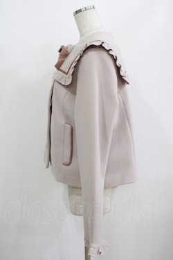 画像2: m petit by misako / AM*セーラーショートコート LL ピンク H-25-08-19-041-LO-CO-NS-ZH