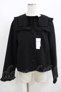 m petit by misako / AM*セーラーショートコート LL ブラック H-25-08-19-042-LO-CO-NS-ZT0823H