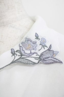 画像4: an another angelus / カンパニュラ刺繍衿ブラウス Free OFF WHITE H-25-08-19-049-CA-BL-NS-ZH