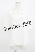 F&A / 衿付きオフショルシャツ Free OFF WHITE H-25-08-19-050-LO-BL-NS-ZH