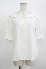 F&A / 衿付きオフショルシャツ Free OFF WHITE H-25-08-19-050-LO-BL-NS-ZH