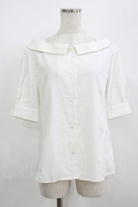 F&A / 衿付きオフショルシャツ Free OFF WHITE H-25-08-19-050-LO-BL-NS-ZH