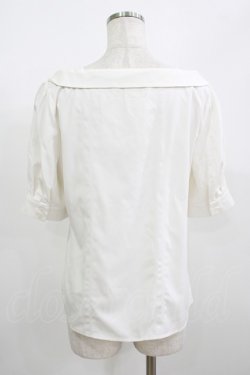 画像3: F&A / 衿付きオフショルシャツ Free OFF WHITE H-25-08-19-050-LO-BL-NS-ZH