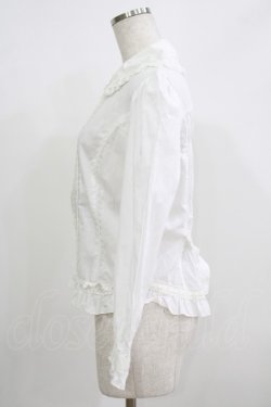 画像2: metamorphose / はしごレースブラウス Free オフ H-25-08-19-057-ME-BL-NS-ZH