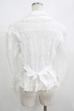 画像3: metamorphose / はしごレースブラウス Free オフ H-25-08-19-057-ME-BL-NS-ZH