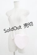 BABY,THE STARS SHINE BRIGHT / BABYオリジナル型押しハートポシェット  ピンク H-25-08-19-061-BA-BG-NS-ZH