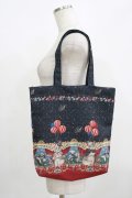 ALICE and the PIRATES / Marionette Chris柄トートBag  ブラック H-25-08-19-065-PA-BG-NS-ZH