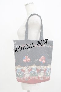 ALICE and the PIRATES / Marionette Chris柄トートBag  ブラック H-25-08-19-065-PA-BG-NS-ZH