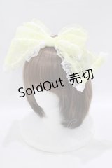 Angelic Pretty / フリルシースルーカチューシャ  イエロー H-25-08-19-079-AP-AC-NS-ZH