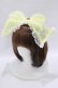 画像1: Angelic Pretty / フリルシースルーカチューシャ  イエロー H-25-08-19-079-AP-AC-NS-ZH (1)