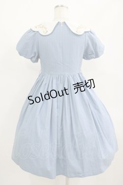 画像3: Nya Nya（海外ロリータブランド） / Utopian Apple Paradise刺繍カラーワンピース S ブルー H-25-08-19-007-LO-OP-NS-ZH