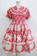 Choker Rabbit（海外ロリータブランド） / Rose Flamboise ワンピース XL ピンク H-25-08-19-009-GO-OP-NS-ZH