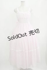 Lovely Tency / 眞白ありすコラボ/ティアードジャンパースカート LL ピンク H-25-08-19-012-GO-OP-NS-ZH
