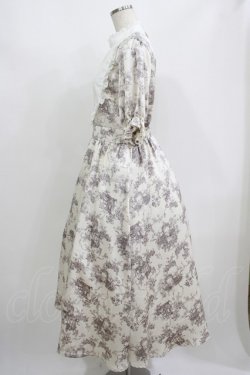 画像2: m petit by misako / トワルドジュイワンピース L オフ H-25-08-19-022-LO-OP-NS-ZH