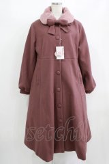 m petit by misako / AM*リボンコート LL ピンク H-25-08-19-024-LO-CO-NS-ZH