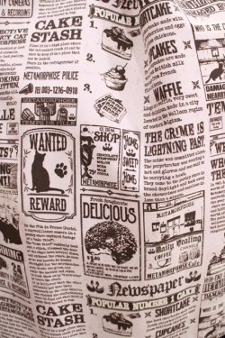 画像4: metamorphose / 【プラスサイズ】いたずら黒猫Wanted! サスペンダージャンパースカート プラスサイズ ピンク H-25-08-19-002-ME-OP-NS-ZH