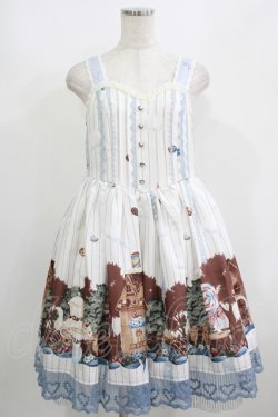 画像1: axes femme kawaii / スウィーツベアワンピース M オフ H-25-08-19-027-AX-OP-NS-ZH