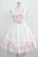 画像1: Angelic Pretty / Powder Heartジャンパースカート Free オフ/ピンク H-25-08-20-001-AP-OP-NS-ZH (1)