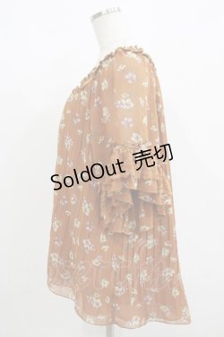 画像2: axes femme / バックシャンプルオーバー M ブラウン H-25-08-20-023-AX-TO-NS-ZH