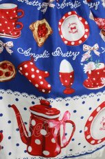 画像4: Angelic Pretty / French Cafe 切替ジャンパースカートSet Free ブルー H-25-08-20-003-AP-OP-NS-ZH (4)