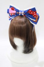 画像6: Angelic Pretty / French Cafe 切替ジャンパースカートSet Free ブルー H-25-08-20-003-AP-OP-NS-ZH (6)