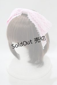 Angelic Pretty / Sweetトーションリボンカチューシャ  ピンク H-25-08-20-049-AP-AC-NS-ZH