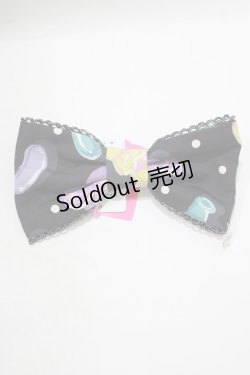 画像2: Angelic Pretty / Jelly Candy Toysバレッタ  ブラック H-25-08-20-051-AP-AC-NS-ZH