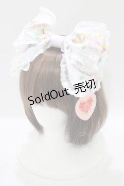 画像1: BABY,THE STARS SHINE BRIGHT / 夢色に花舞うPrincess Garden Party柄カチューシャ  サックス H-25-08-20-052-BA-AC-NS-ZH