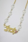 Angelic Pretty / Angelicプレートネックレス  ゴールド H-25-08-20-062-AP-AC-NS-ZH