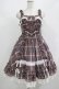 画像1: Angelic Pretty / タータンチェックDreaming Girlジャンパースカート Free ブラウン H-25-08-20-005-AP-OP-NS-ZH (1)