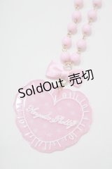 Angelic Pretty / ドットLovely Heartクッションネックレス  ピンク H-25-08-20-065-AP-AC-NS-ZH