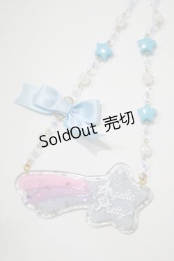画像1: Angelic Pretty / Fancy shooting Starネックレス  サックス/ピンク H-25-08-20-066-AP-AC-NS-ZH
