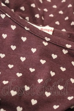 画像3: Emily Temple cute / ハートドットカットソー  茶 H-25-08-20-1042-ET-TO-KB-ZH