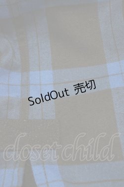 画像3: ALGONQUINS / ライナー付チェックコート  黒×青 H-25-08-20-1046-AL-CO-KB-ZH