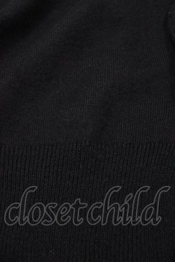 画像3: Leur Getter / 王冠刺繍入りニットカーディガン  ブラック H-25-08-20-1052-LU-TO-KB-ZH