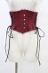 画像1: ATELIER PIERROT / Decay Gauze Corset  ワイン H-25-08-20-1014-EL-TO-KB-ZH (1)