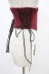 画像3: ATELIER PIERROT / Decay Gauze Corset  ワイン H-25-08-20-1014-EL-TO-KB-ZH (3)