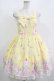 画像1: Angelic Pretty / MilkyPlanetリボンジャンパースカートSet Free イエロー H-25-08-20-074-AP-OP-NS-ZH (1)