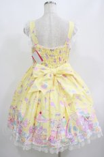 画像3: Angelic Pretty / MilkyPlanetリボンジャンパースカートSet Free イエロー H-25-08-20-074-AP-OP-NS-ZH (3)