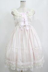 Angelic Pretty / Airy Heartジャンパースカート Free ピンク H-25-08-20-076-AP-OP-NS-ZH