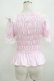 画像3: Angelic Pretty / シャーリングオフショルダーブラウス Free ダークピンク H-25-08-20-078-AP-BL-NS-ZH (3)