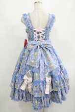 画像3: Angelic Pretty / Romantic Jewelryジャンパースカート Free ブルー H-25-08-20-006-AP-OP-NS-ZH (3)