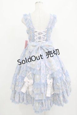 画像3: Angelic Pretty / Romantic Jewelryジャンパースカート Free ブルー H-25-08-20-006-AP-OP-NS-ZH