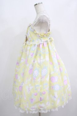 画像2: Angelic Pretty / Fluffy Puff BunnyジャンパースカートSet Free イエロー H-25-08-20-007-AP-OP-NS-ZH