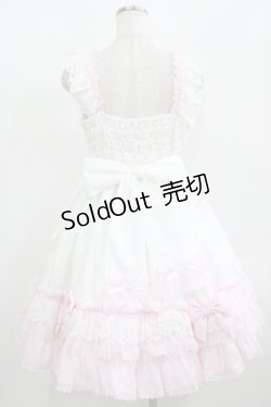 画像3: Angelic Pretty / Powder Heartジャンパースカート Free オフ/ピンク H-25-08-20-001-AP-OP-NS-ZH