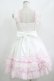 画像3: Angelic Pretty / Powder Heartジャンパースカート Free オフ/ピンク H-25-08-20-001-AP-OP-NS-ZH (3)