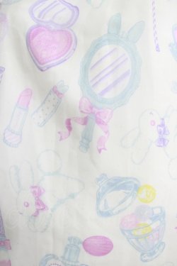 画像4: Angelic Pretty / Fluffy Puff Bunnyジャンパースカート Free オフ H-25-08-20-008-AP-OP-NS-ZH